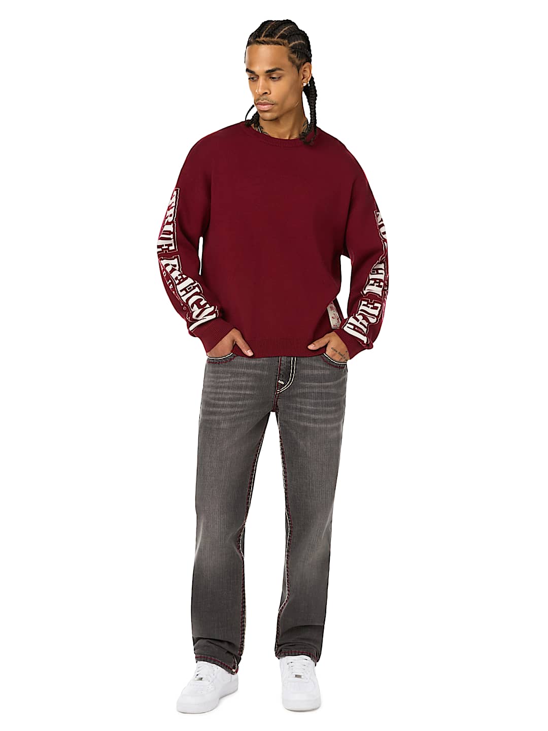 RICKY SUPER T FLAP STRAIGHT JEAN 34"