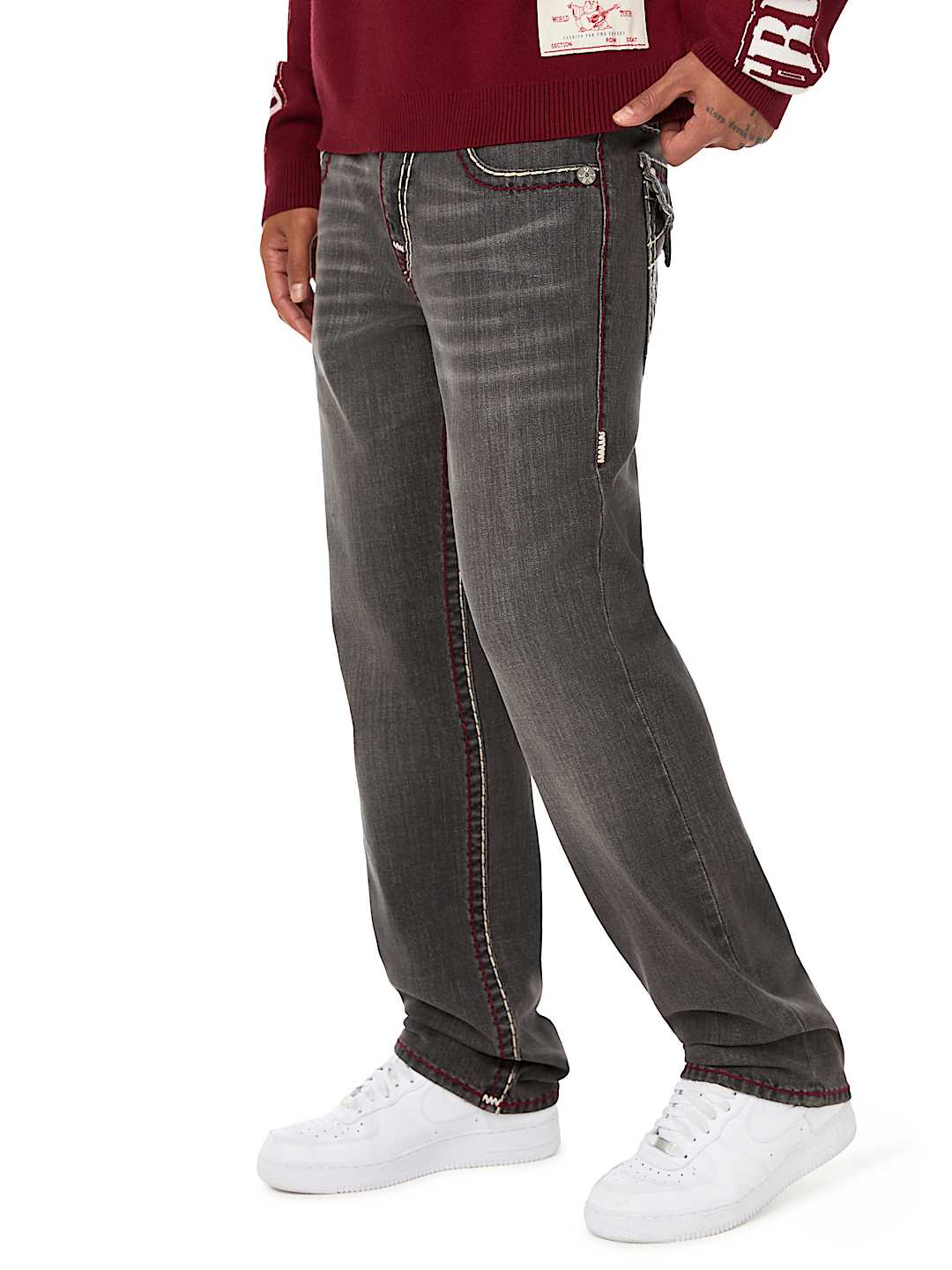 RICKY SUPER T FLAP STRAIGHT JEAN 34"