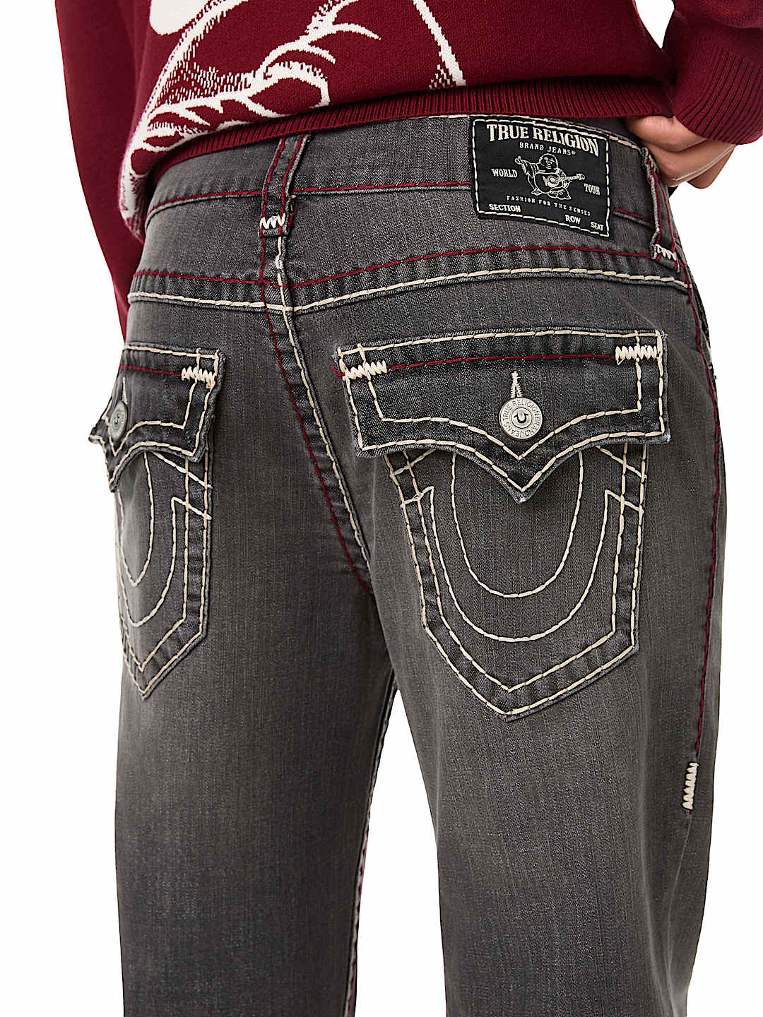 RICKY SUPER T FLAP STRAIGHT JEAN 34"