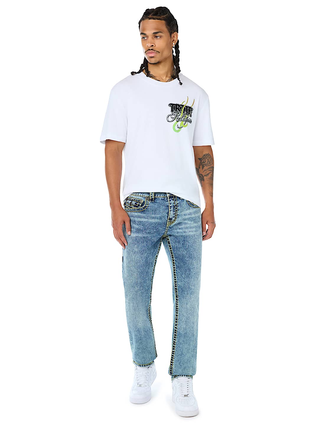 ROCCO SUPER T FLAP SKINNY JEAN 32"