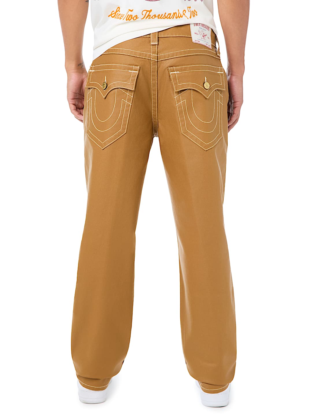 BOBBY COATED FLAP BAGGY JEAN 32"