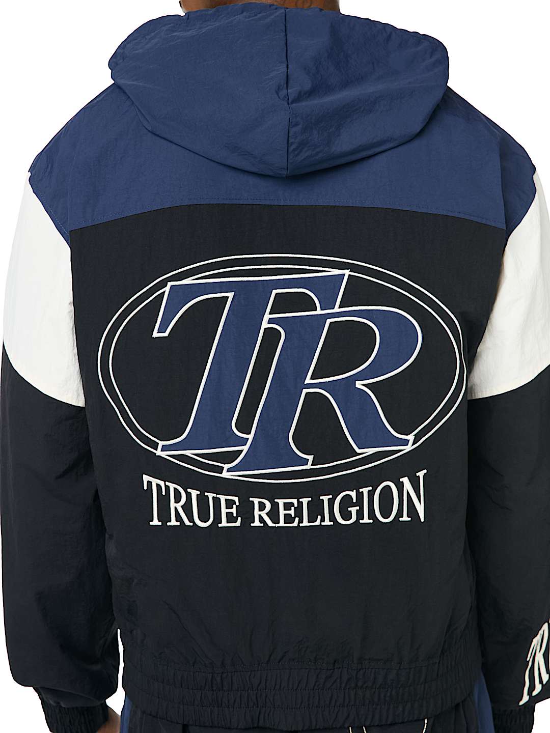 COLORBLOCK NYLON TRACK JACKET