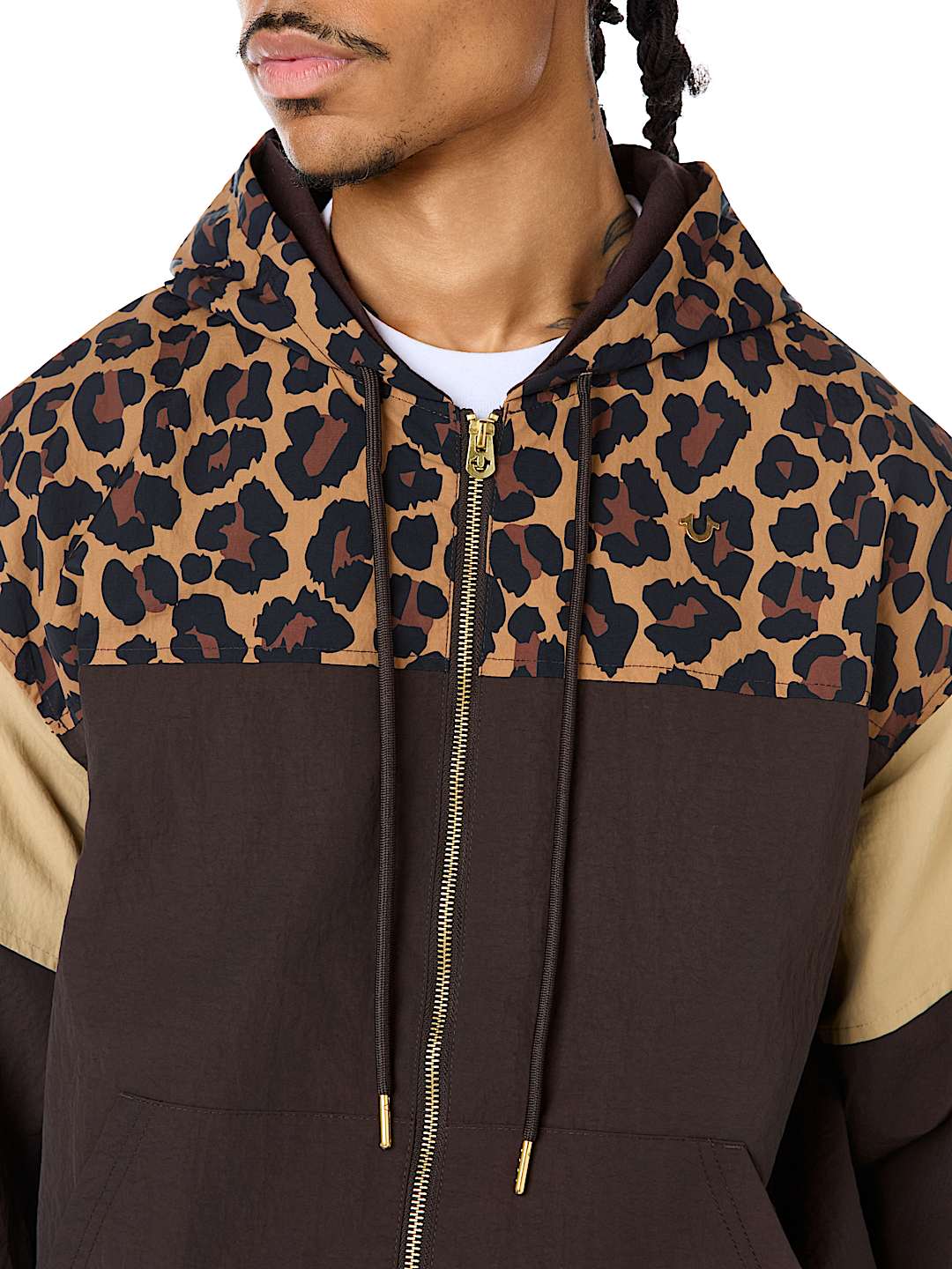 COLORBLOCK NYLON TRACK JACKET