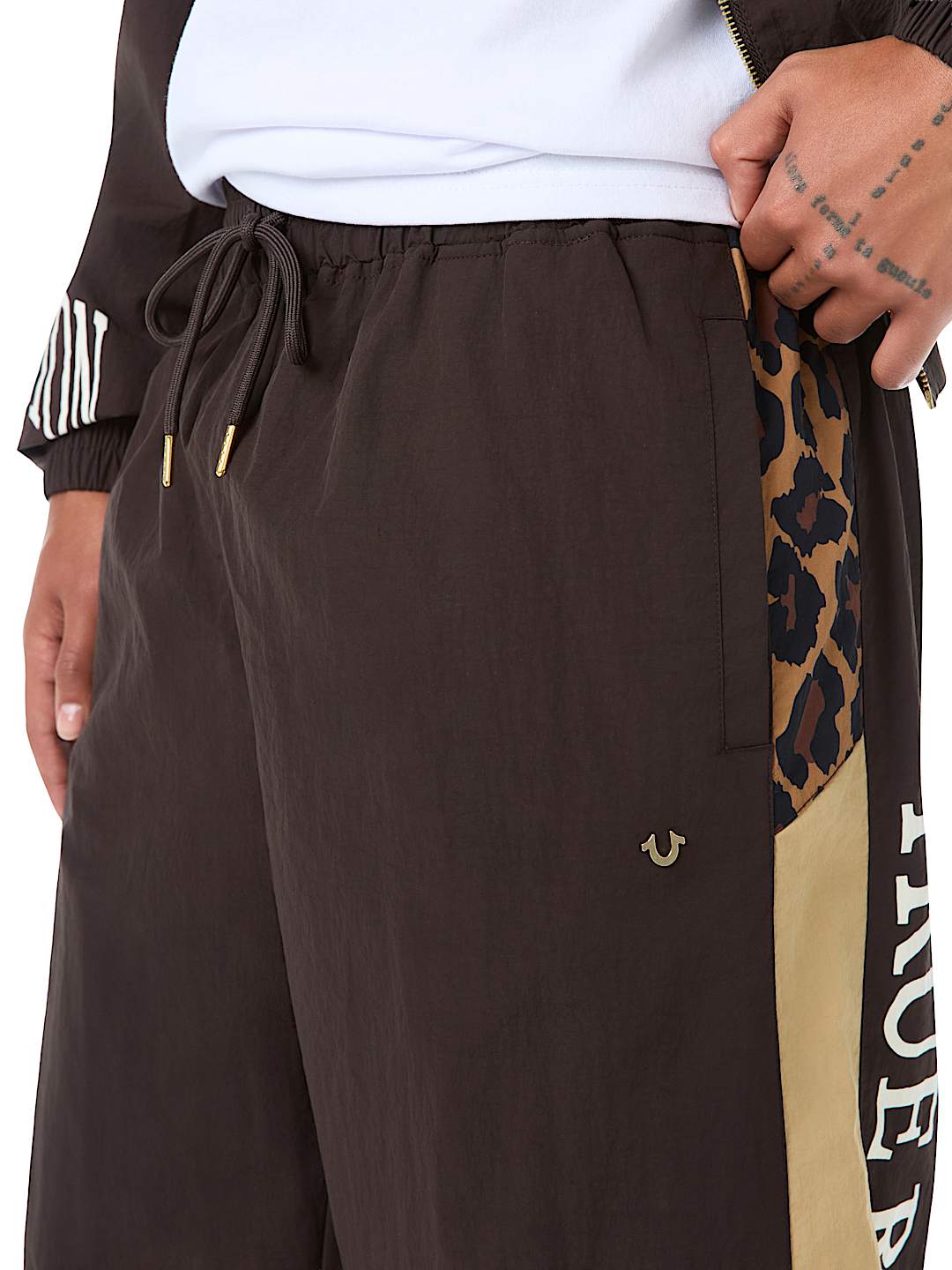 COLORBLOCK NYLON JOGGER