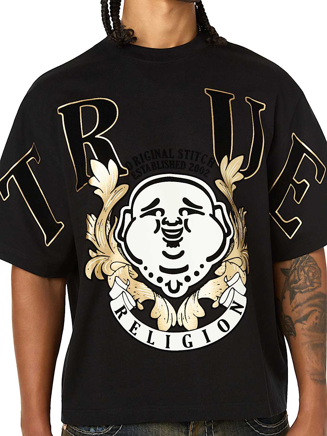 STENCIL LOGO HEAVYWEIGHT BOXY TEE