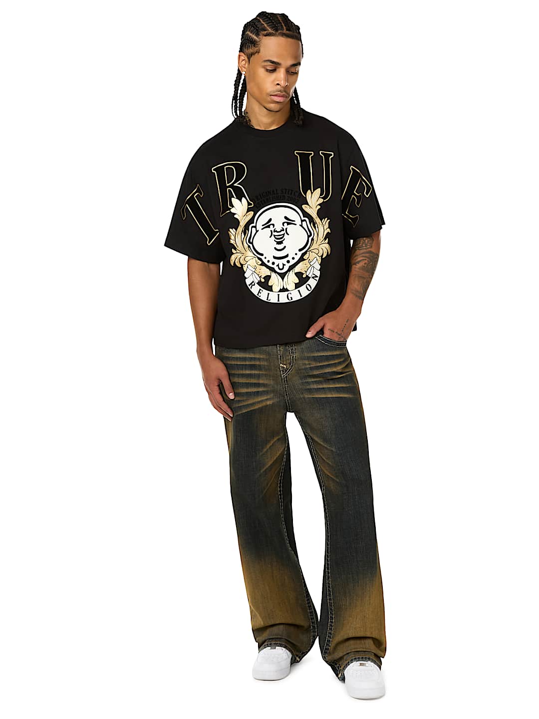 STENCIL LOGO HEAVYWEIGHT BOXY TEE
