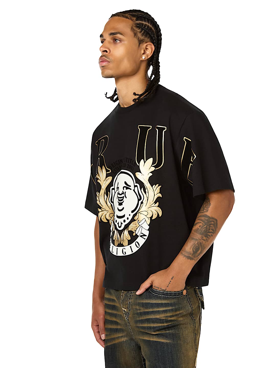 STENCIL LOGO HEAVYWEIGHT BOXY TEE