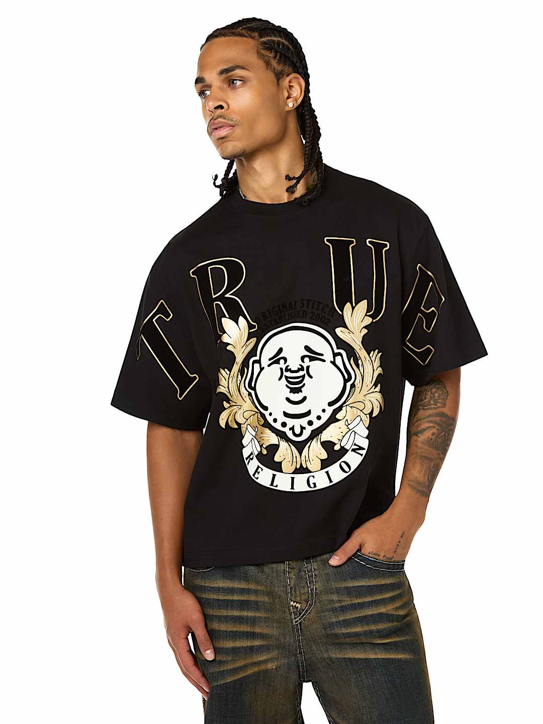 STENCIL LOGO HEAVYWEIGHT BOXY TEE