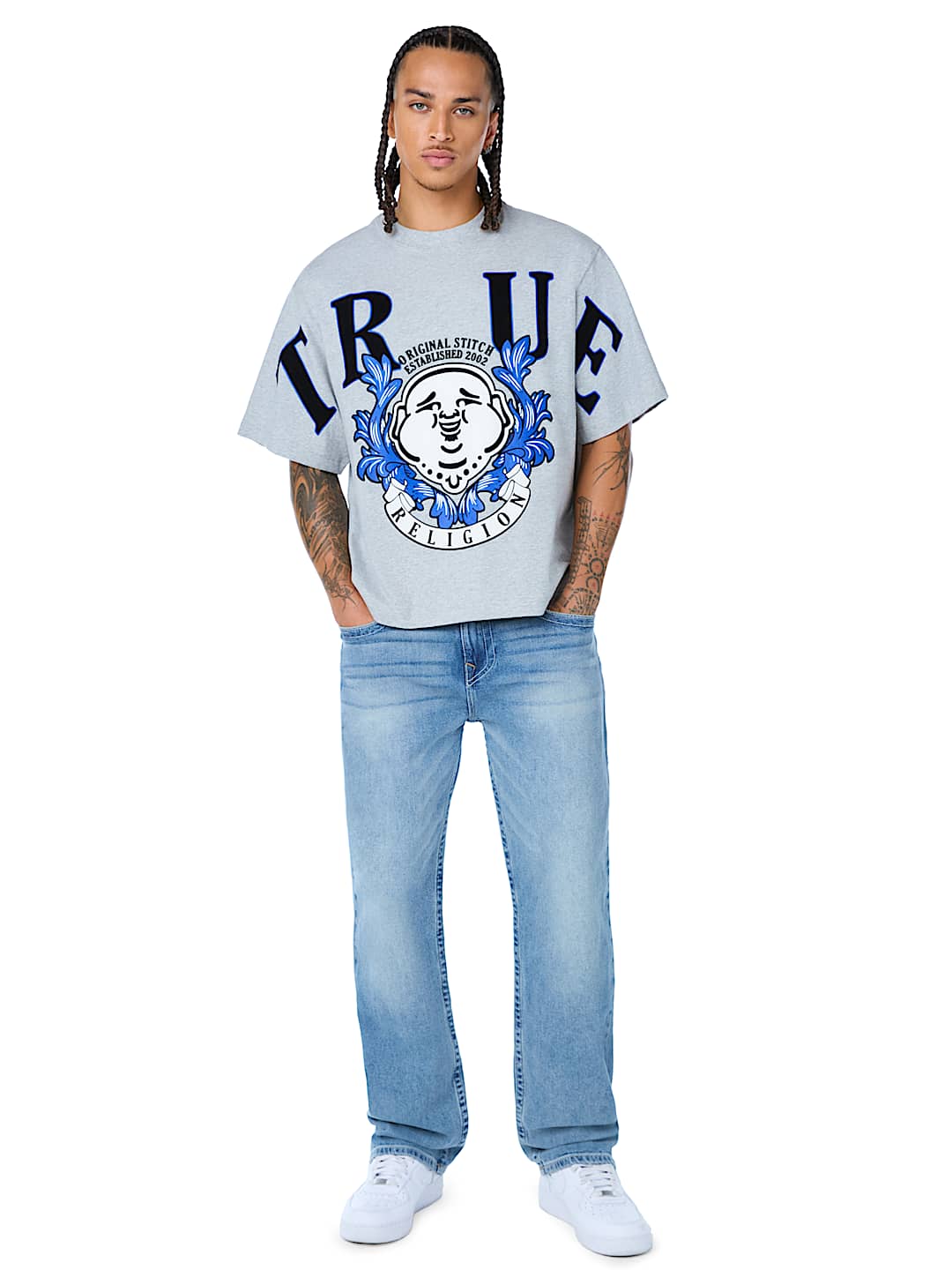STENCIL LOGO HEAVYWEIGHT BOXY TEE