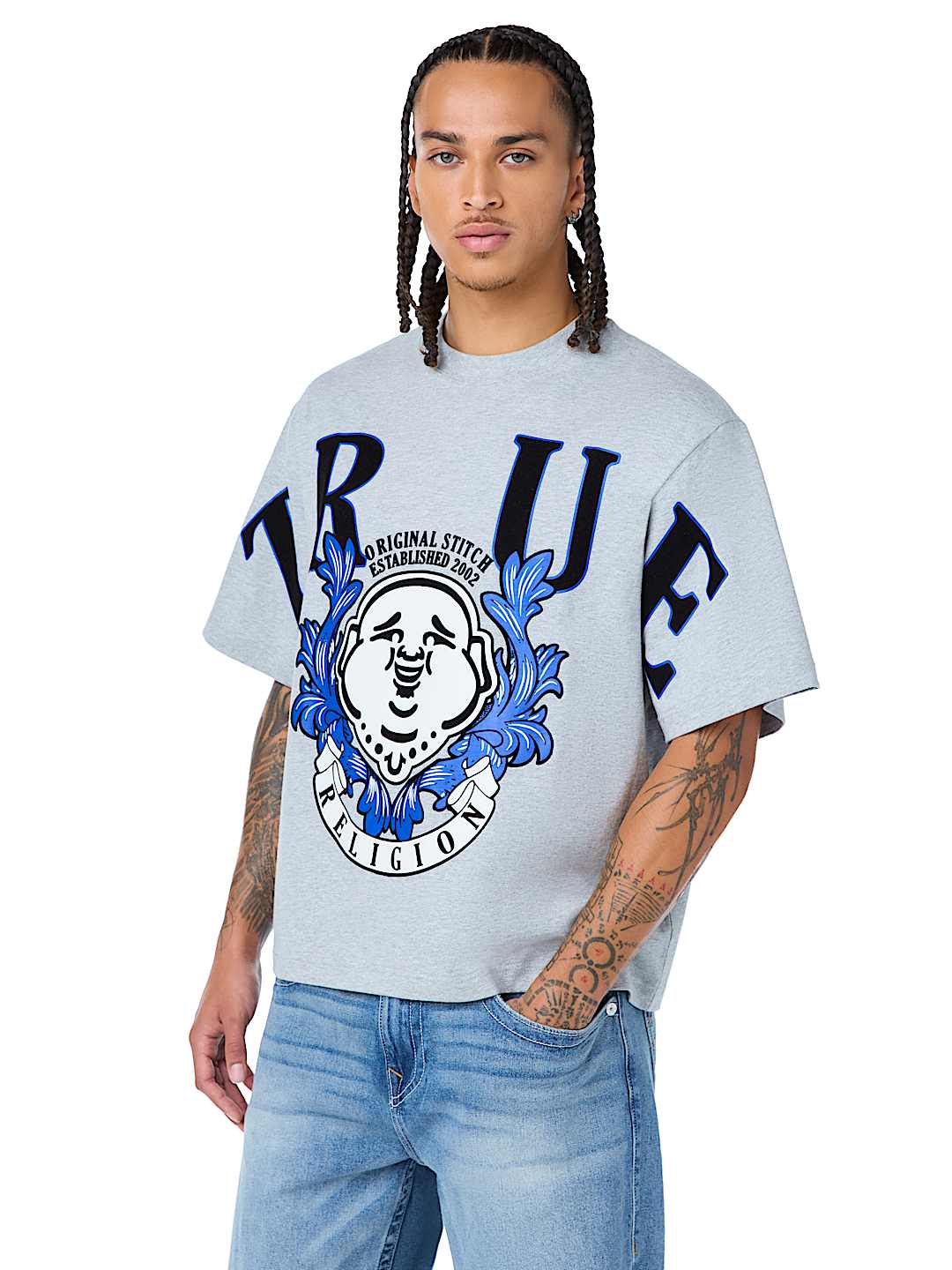 STENCIL LOGO HEAVYWEIGHT BOXY TEE