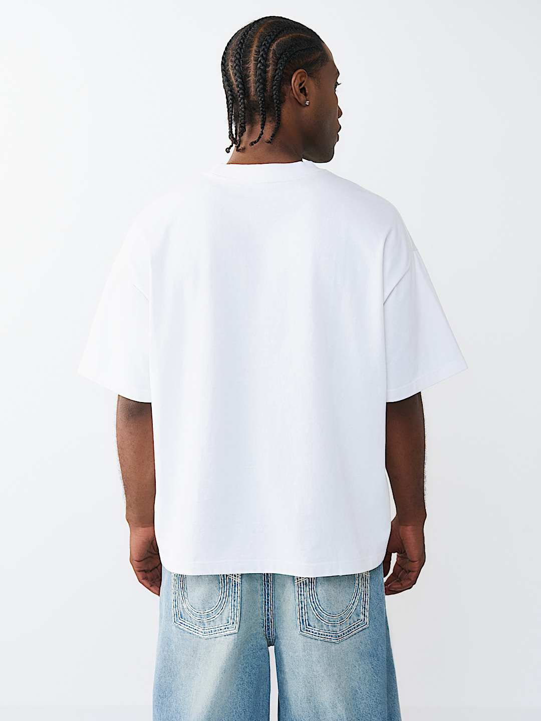 GRAFFITI LOGO HEAVYWEIGHT OVERSIZED TEE, image 4