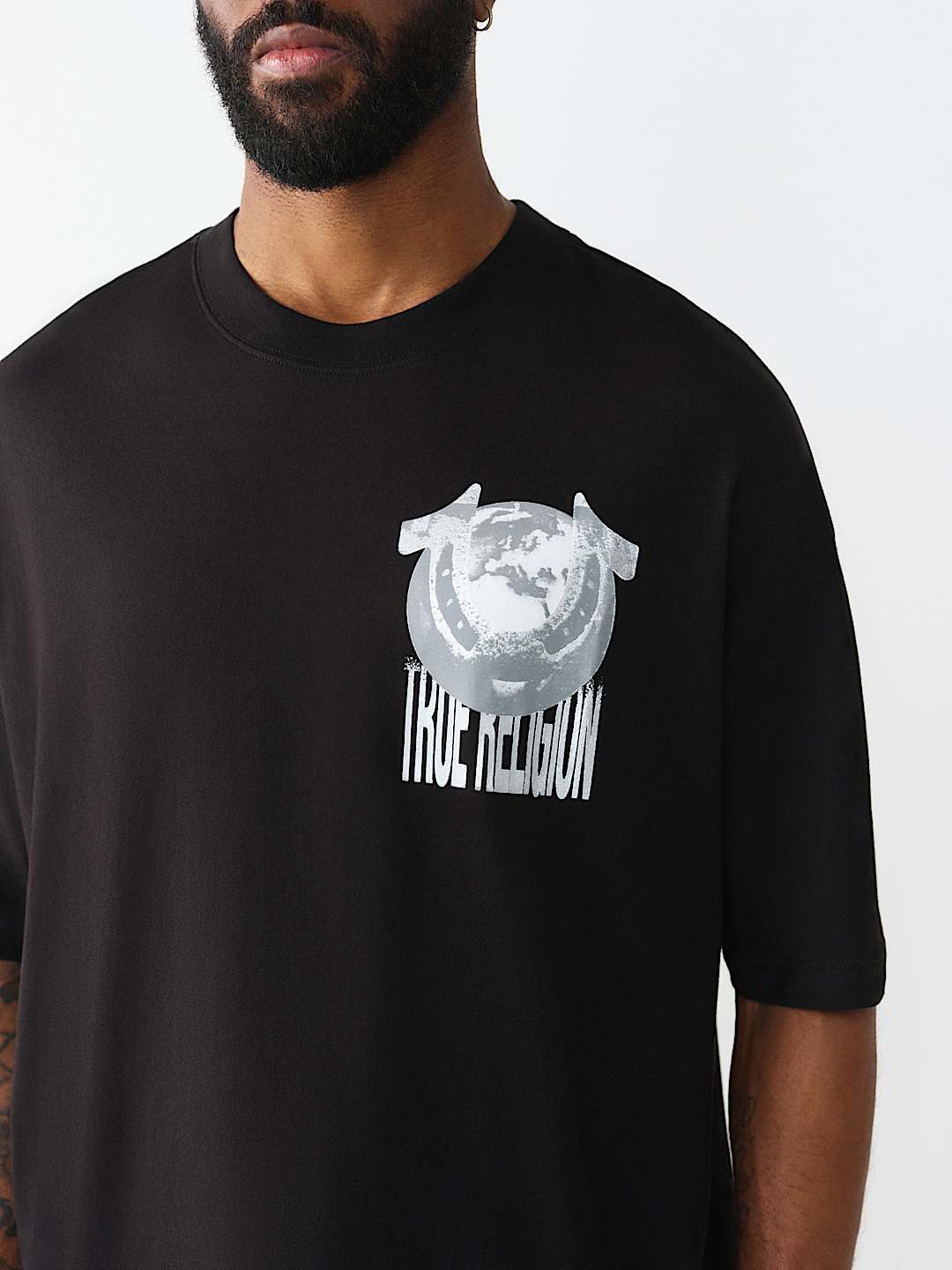 GLOBE LOGO HEAVYWEIGHT OVERSIZED TEE, image 2