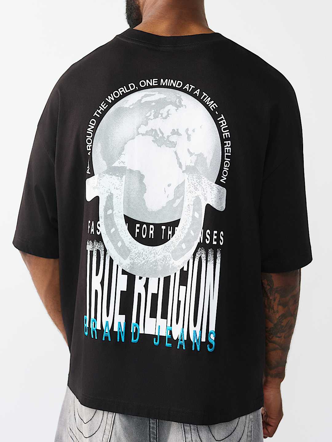 GLOBE LOGO HEAVYWEIGHT OVERSIZED TEE, image 1