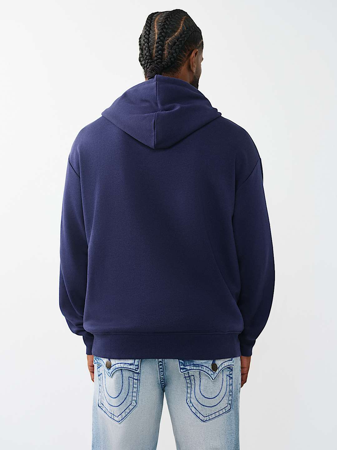 STACKED BOX SCRIPT HOODIE, image 4