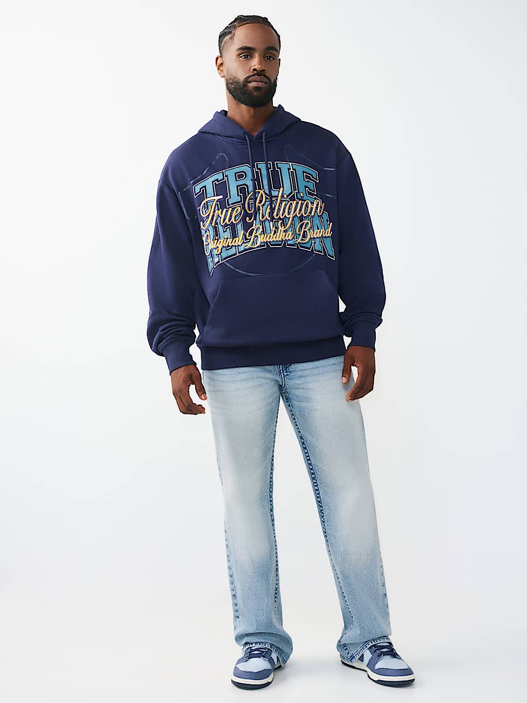 STACKED BOX SCRIPT HOODIE, image 5