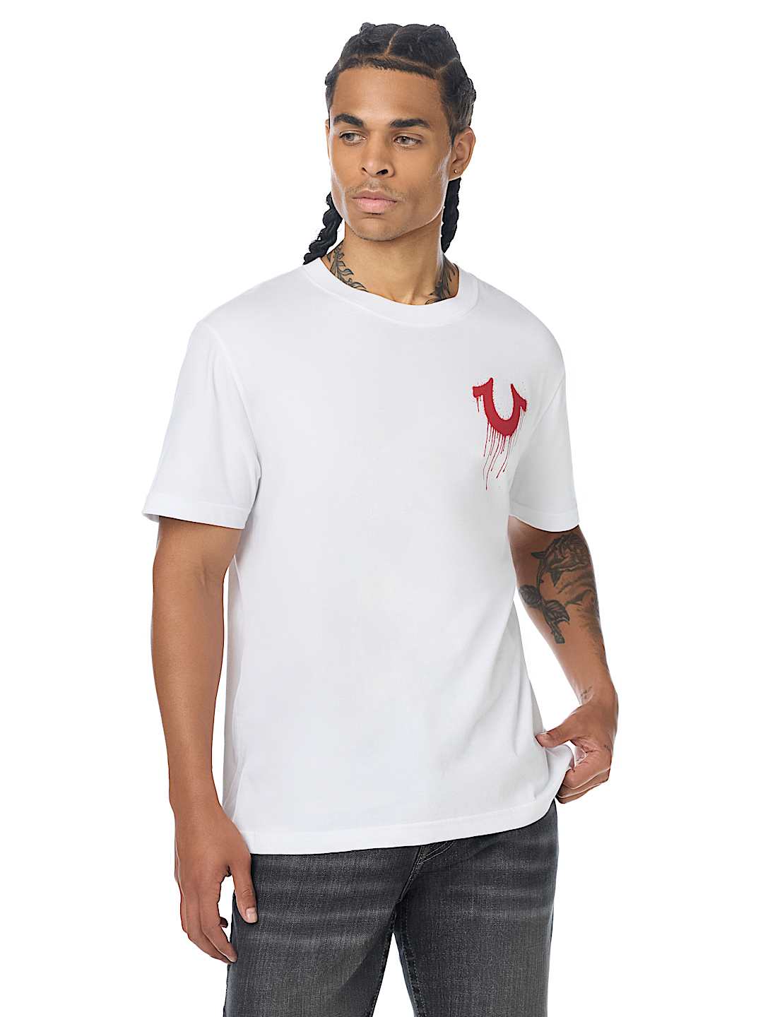 DRIPPY HORSESHOE TEE