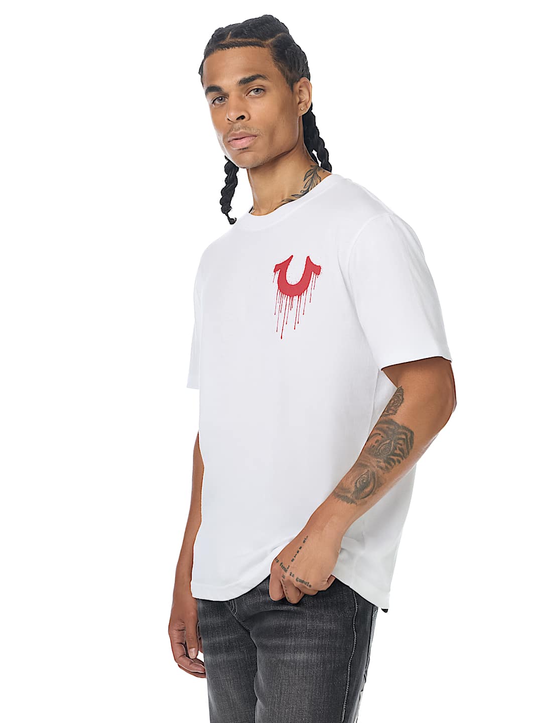 DRIPPY HORSESHOE TEE