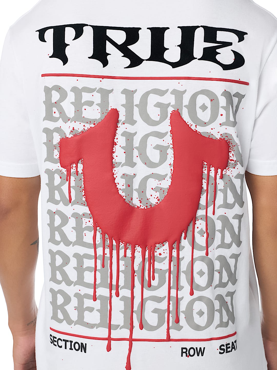 DRIPPY HORSESHOE TEE