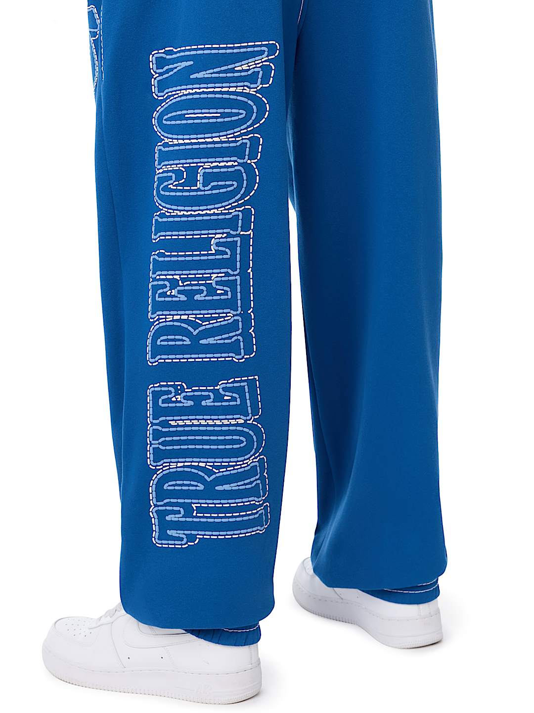 RIBBED BIG T BAGGY JOGGER