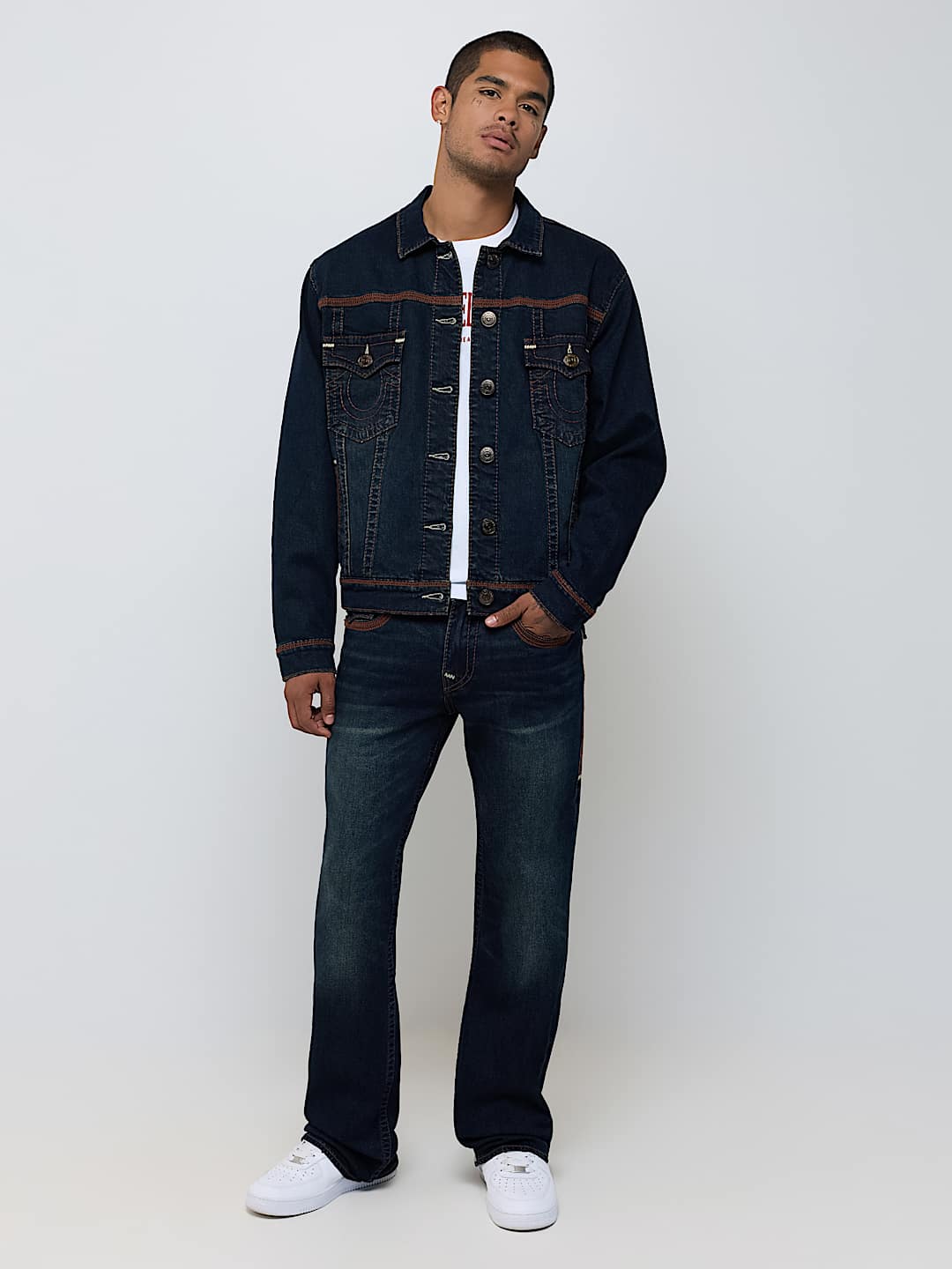 SUPER FLATLOCK TRUCKER JACKET