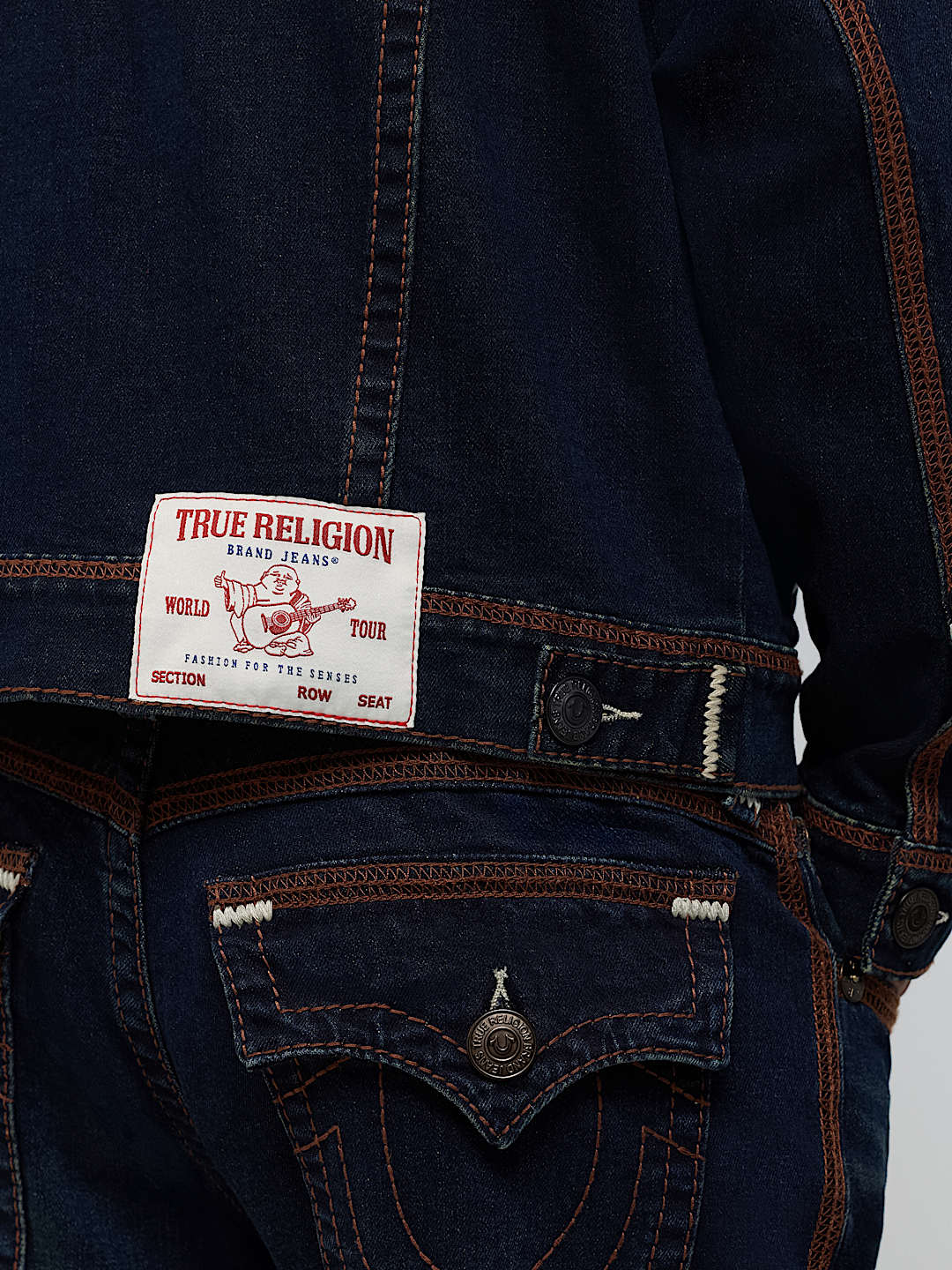 SUPER FLATLOCK TRUCKER JACKET