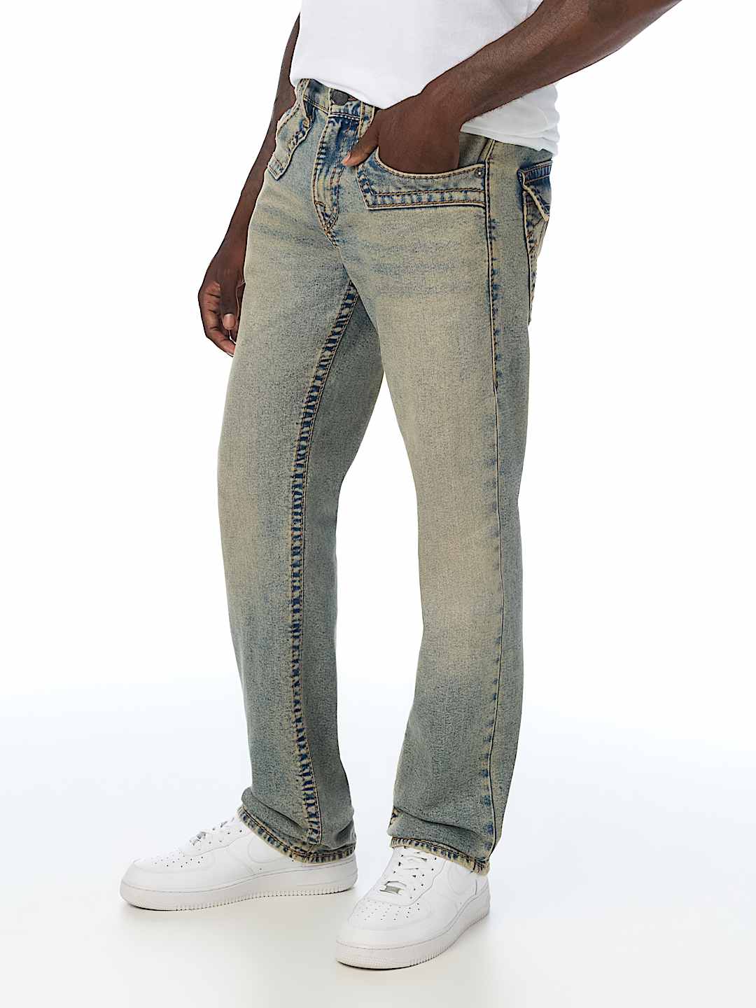 RICKY BIG T JIMMY FLAP STRAIGHT JEAN 34"