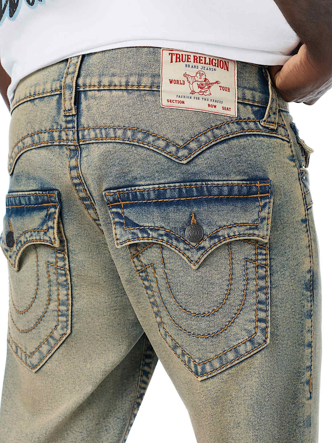 RICKY BIG T JIMMY FLAP STRAIGHT JEAN 34"