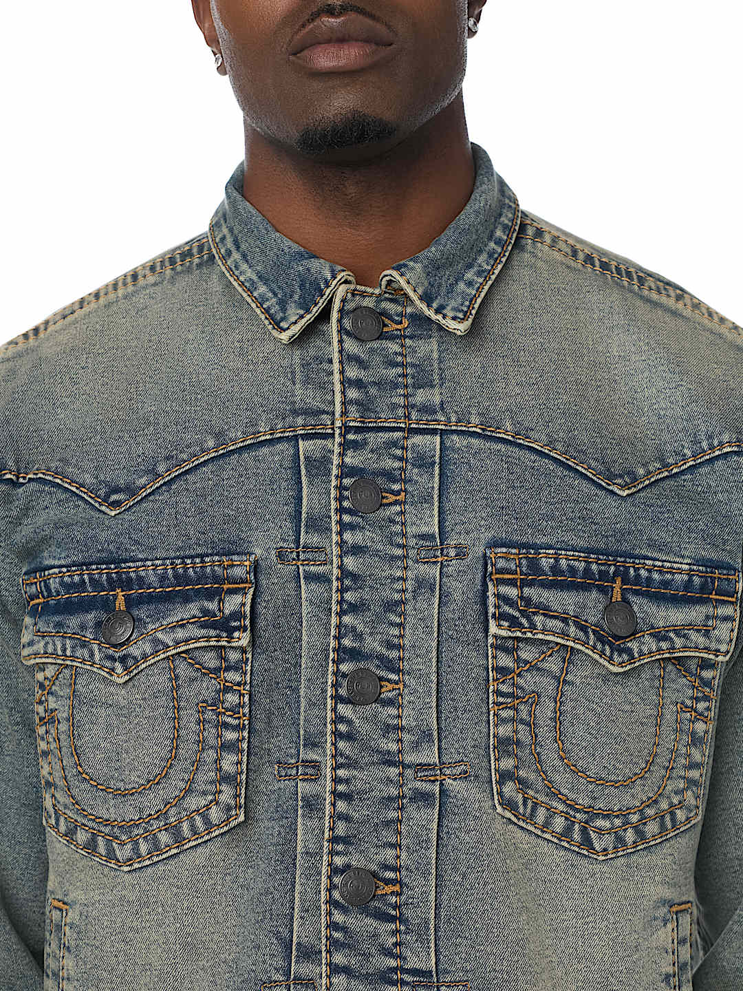 BIG T OVERSIZED DENIM JACKET