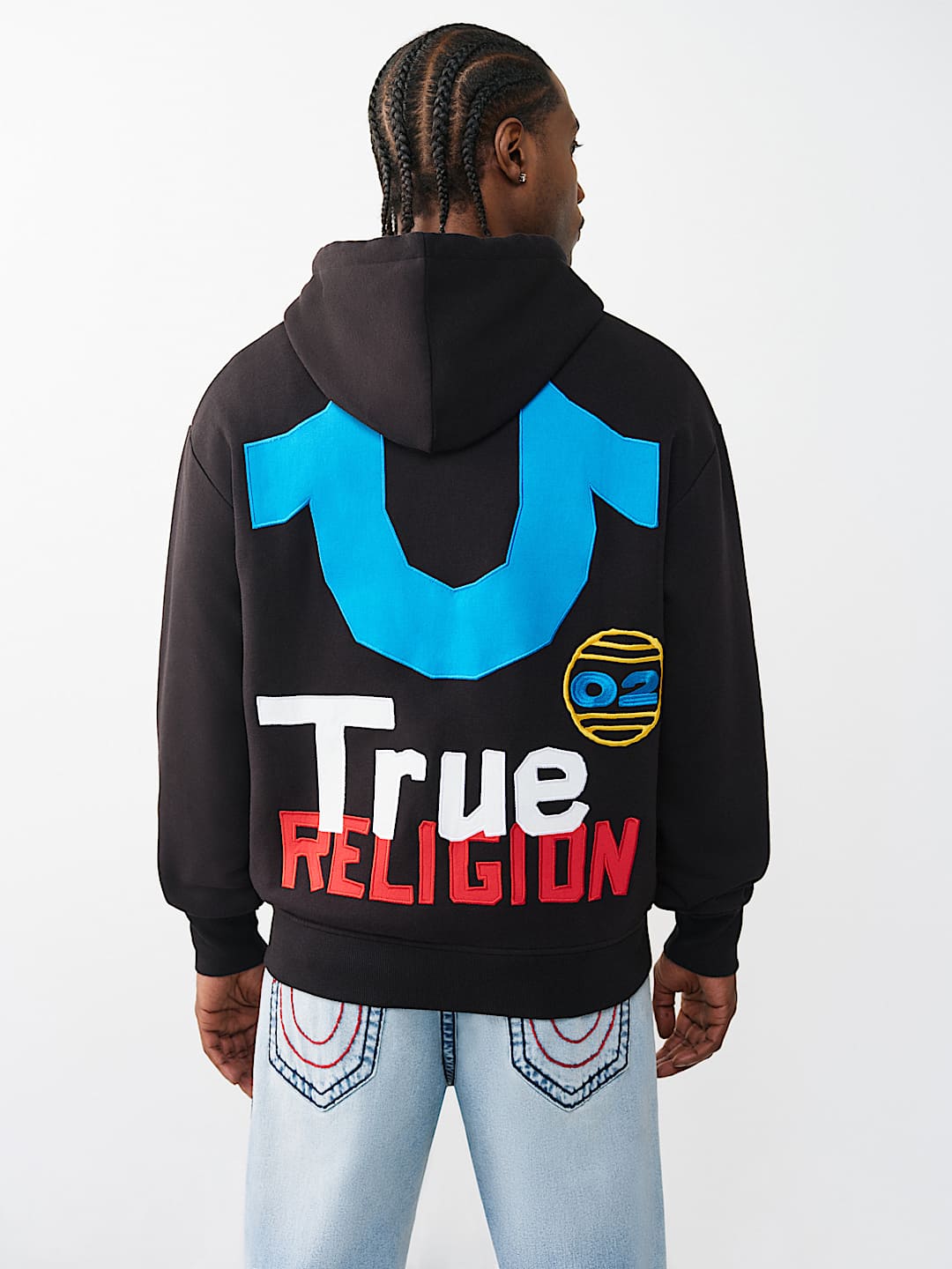 BLOCK HORSESHOE LOGO ZIP HOODIE, image 5