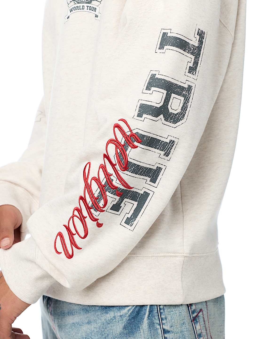 HORSESHOE CREST RELAXED CREWNECK