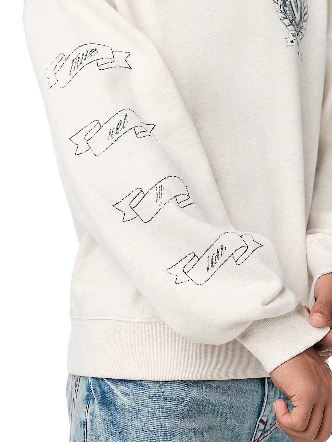 HORSESHOE CREST RELAXED CREWNECK