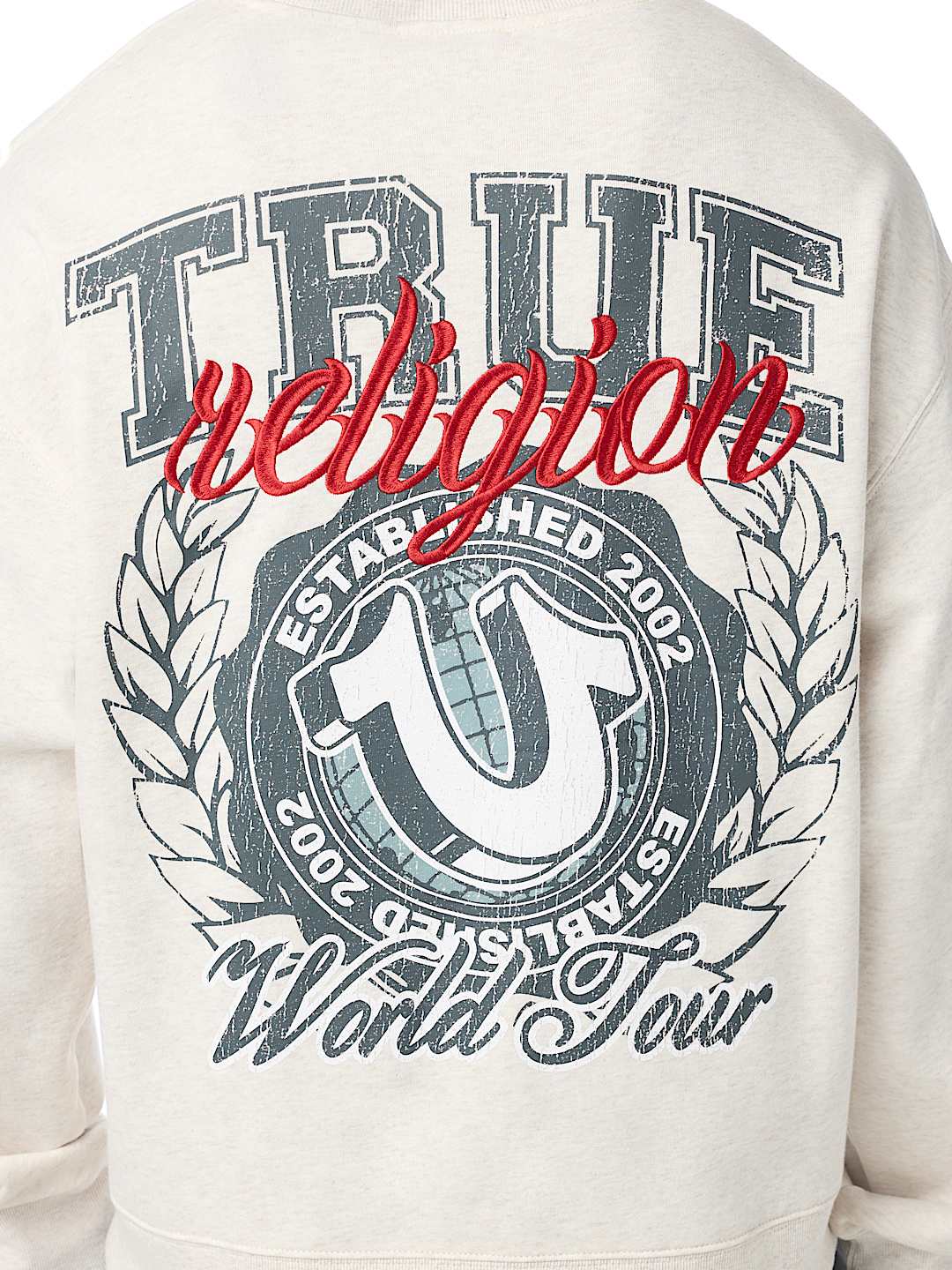HORSESHOE CREST RELAXED CREWNECK