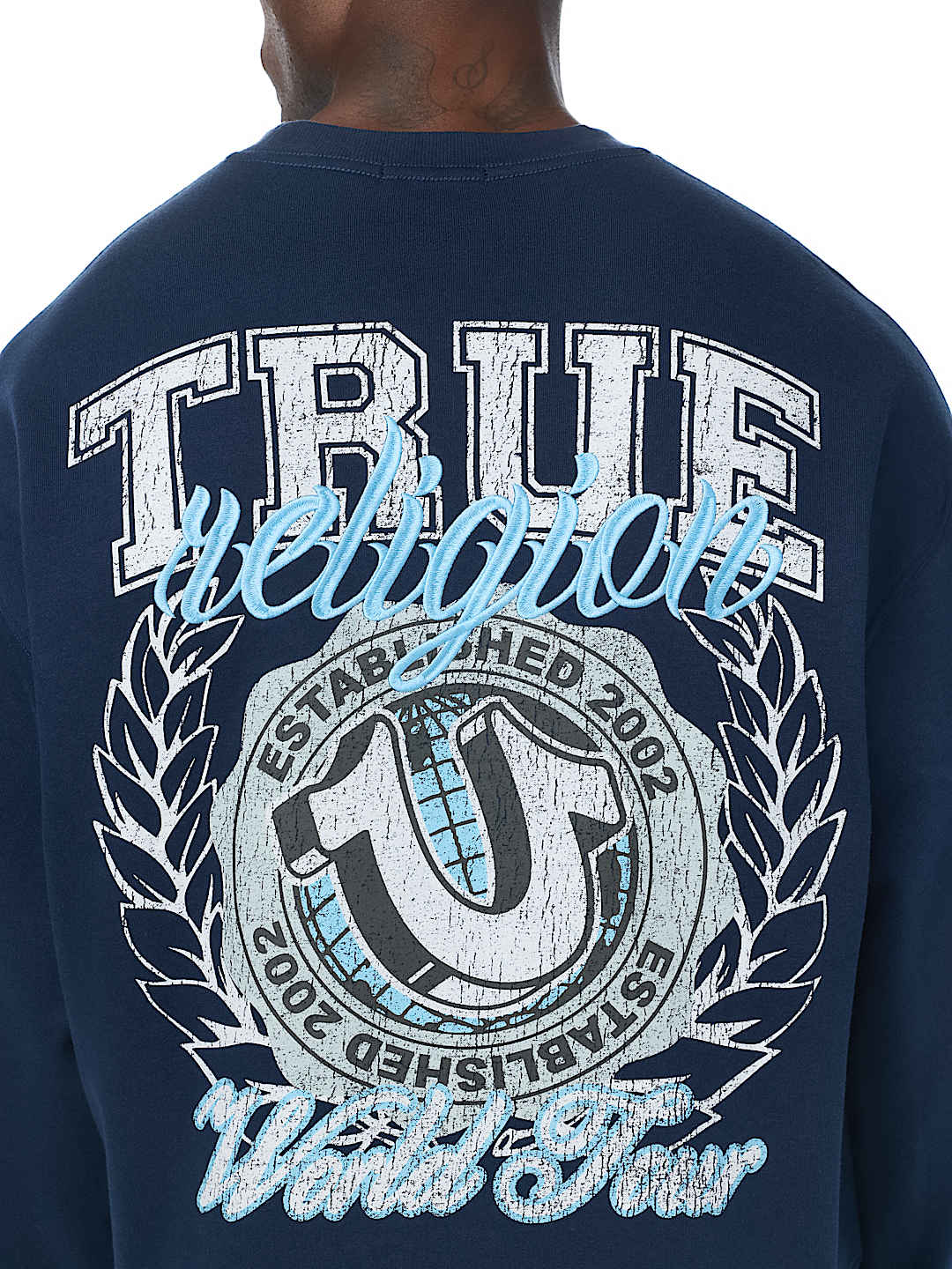 HORSESHOE CREST RELAXED CREWNECK