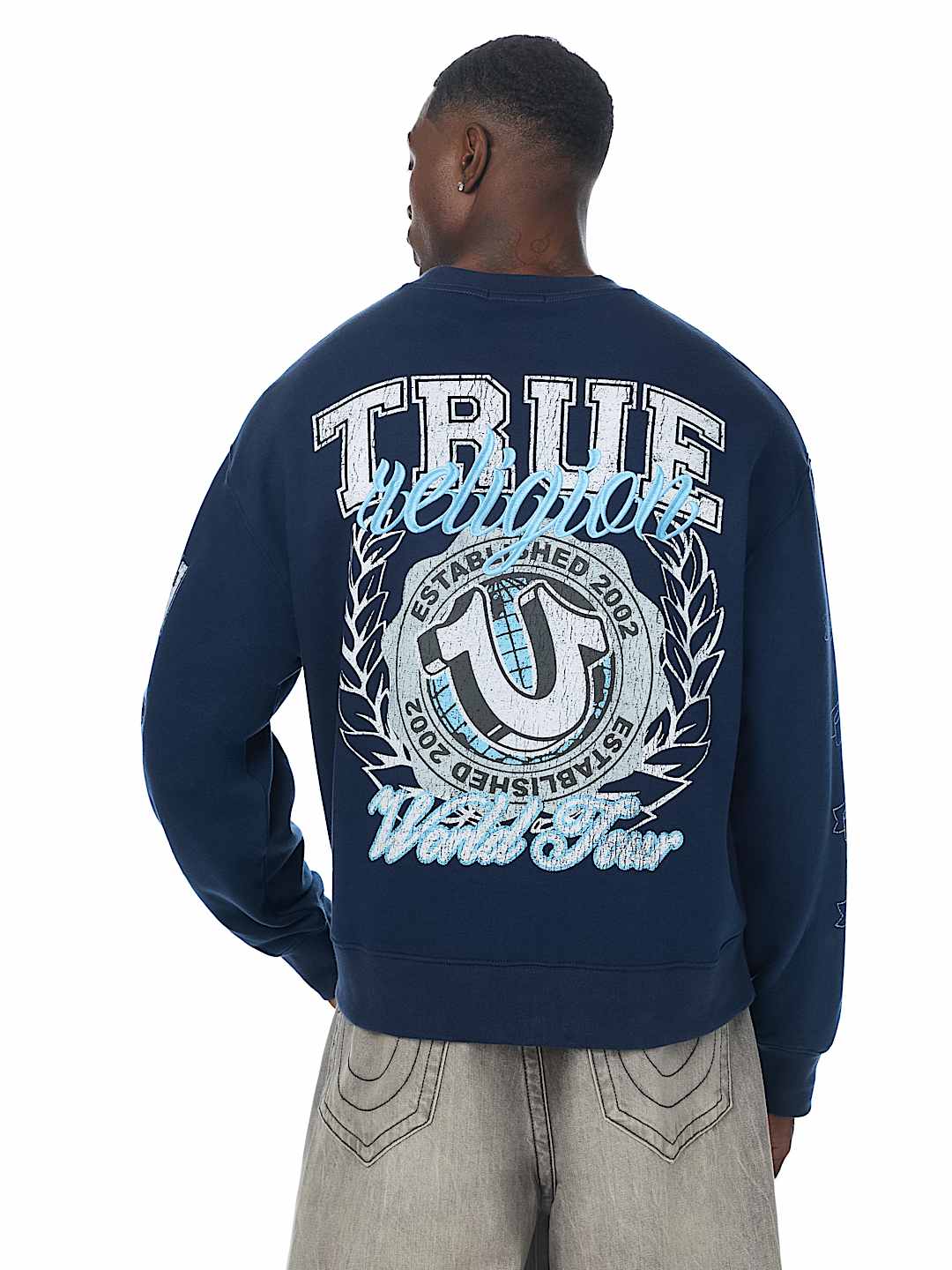 HORSESHOE CREST RELAXED CREWNECK