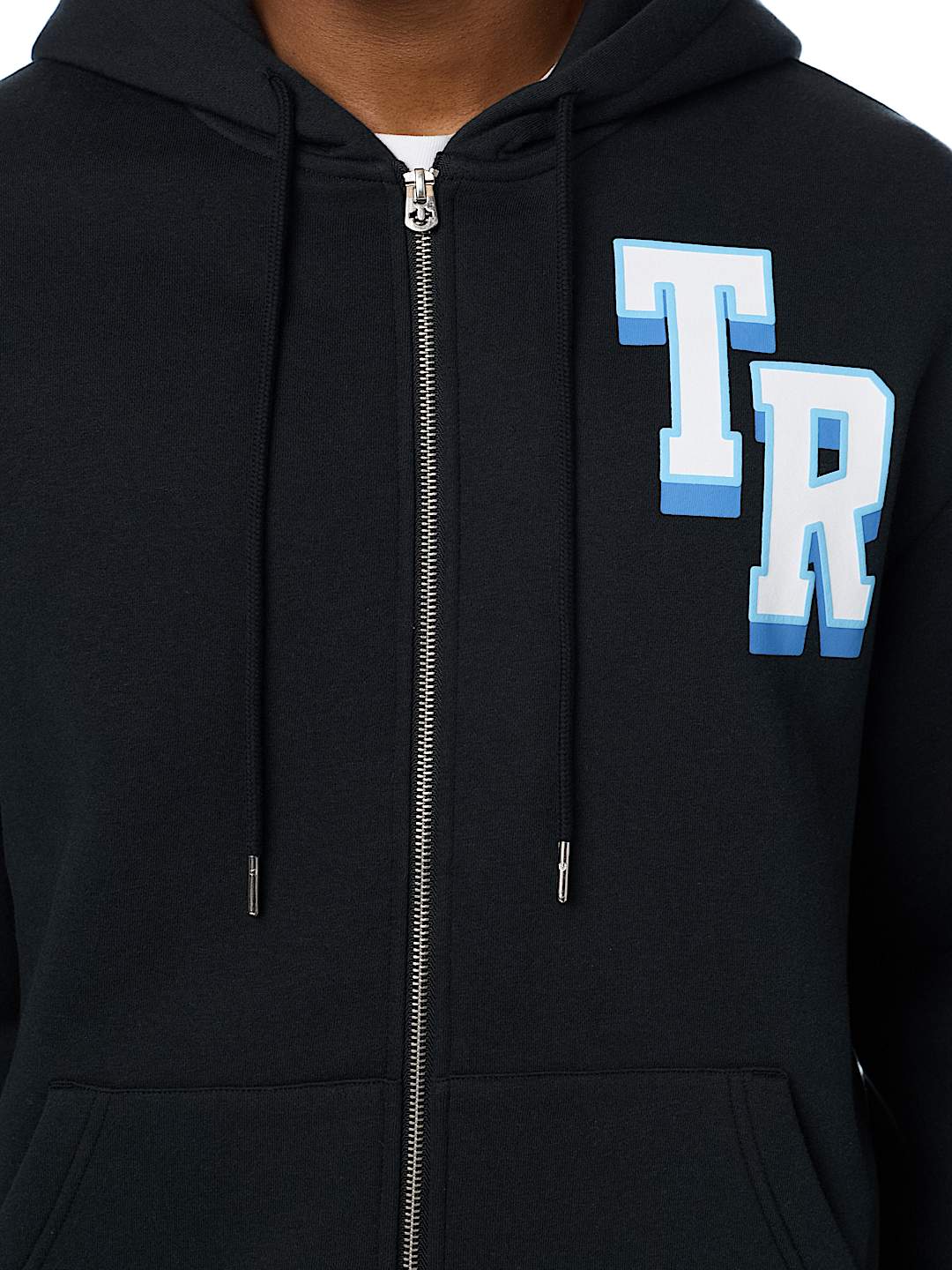 OVERT BUDDHA LOGO ZIP HOODIE