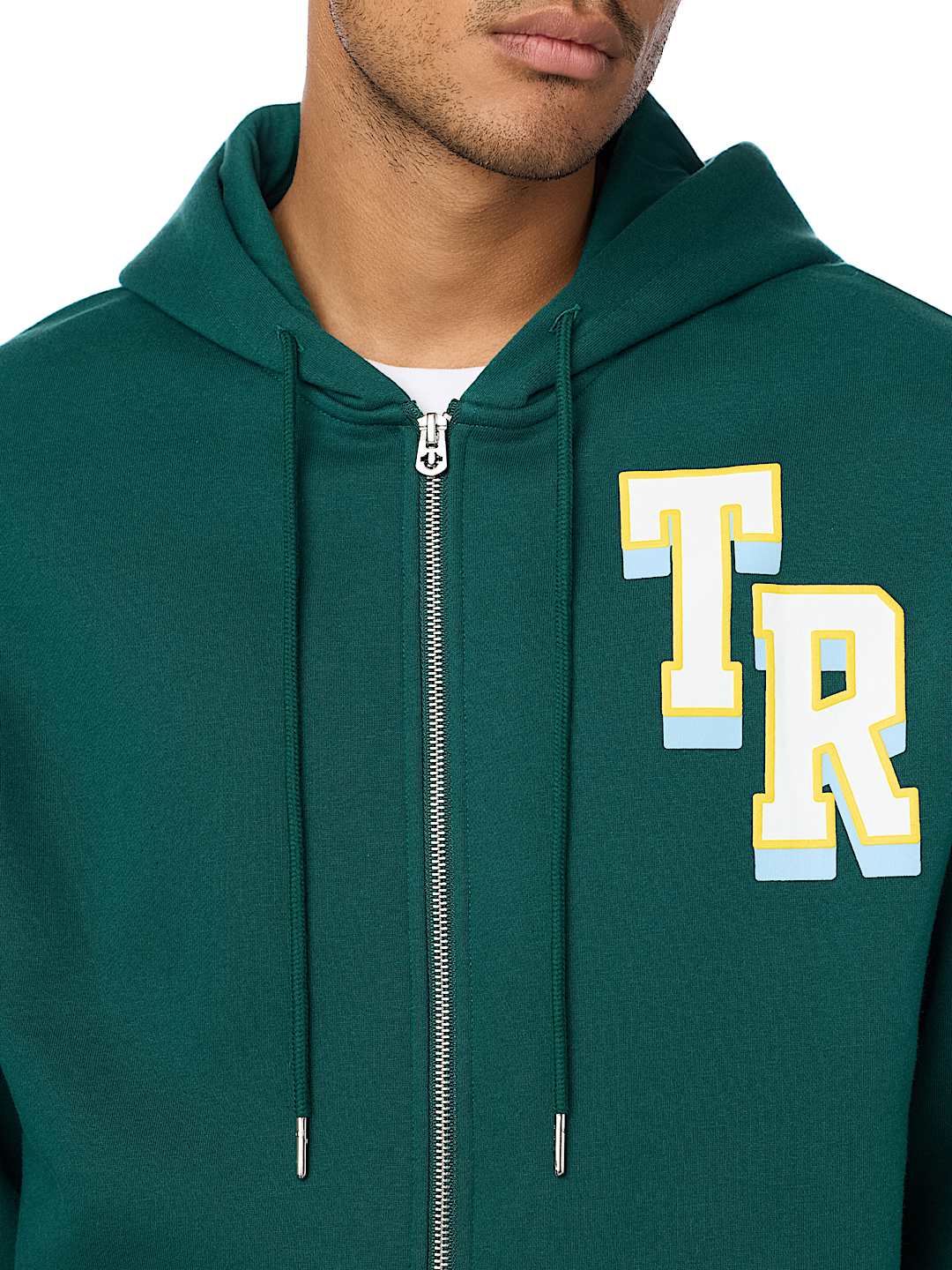 OVERT BUDDHA LOGO ZIP HOODIE