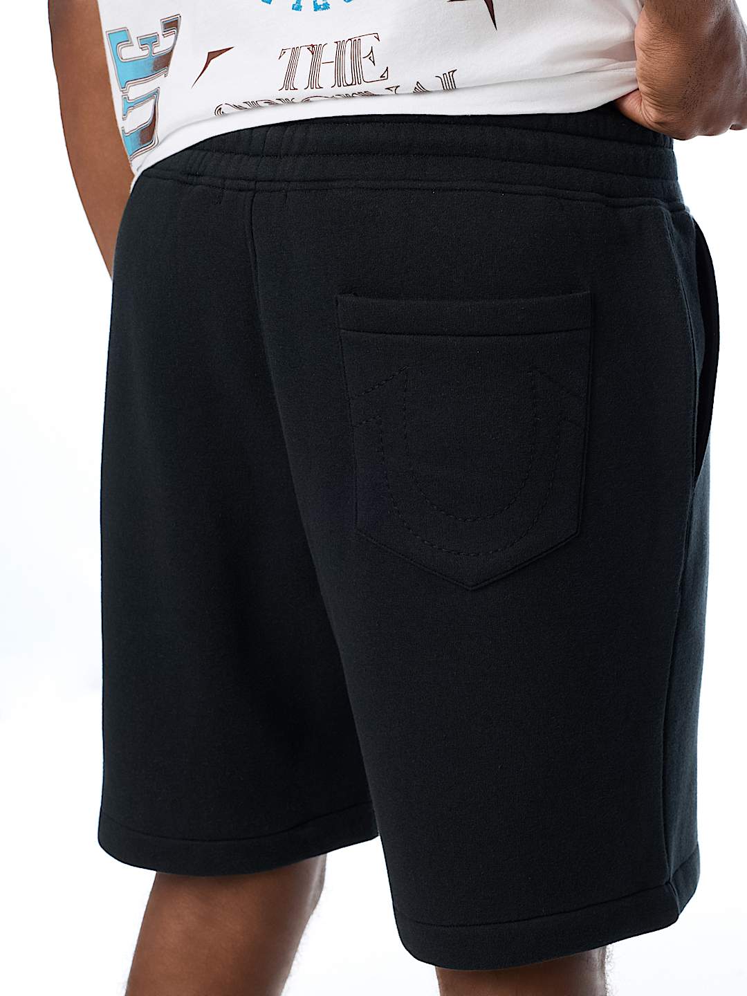 OVERT BUDDHA LOGO FLEECE SHORT