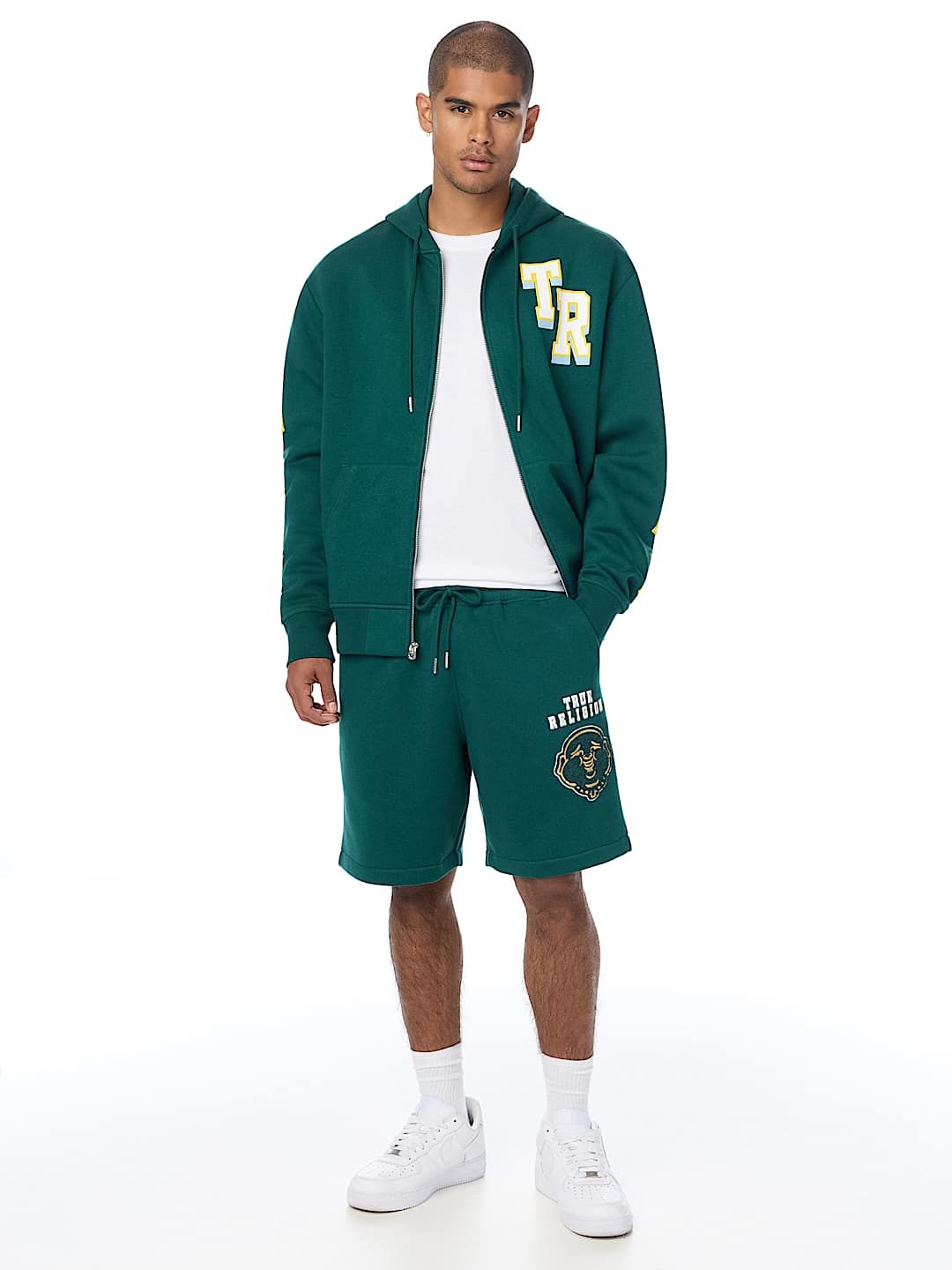 OVERT BUDDHA LOGO FLEECE SHORT