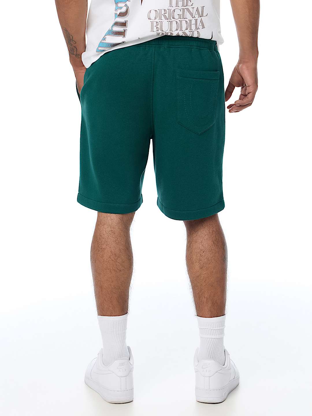 OVERT BUDDHA LOGO FLEECE SHORT