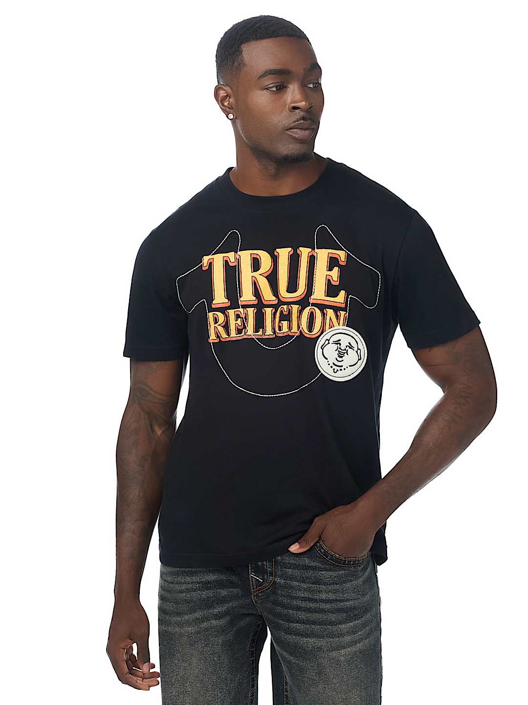 WESTERN LOGO HORSESHOE TEE