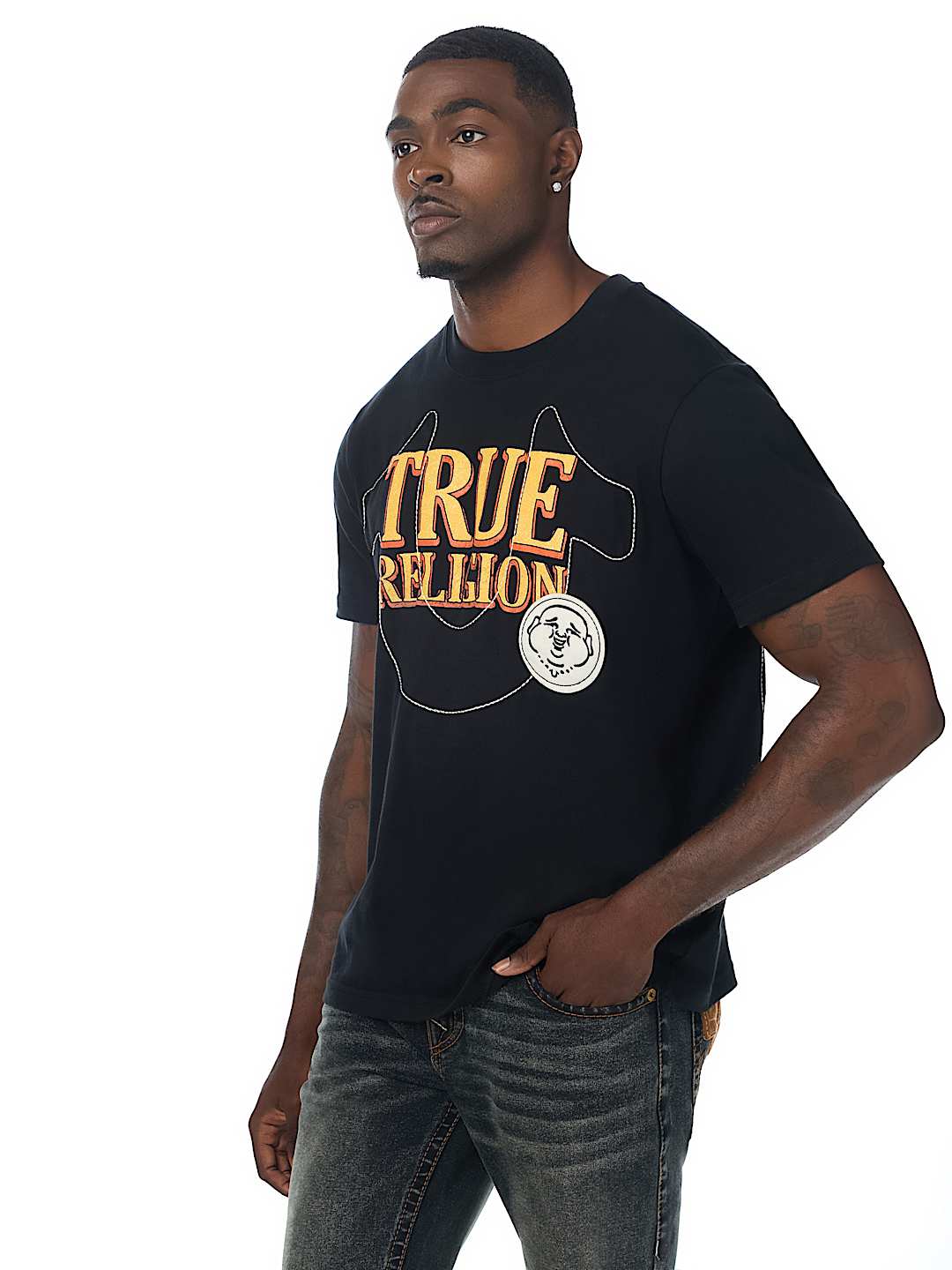WESTERN LOGO HORSESHOE TEE