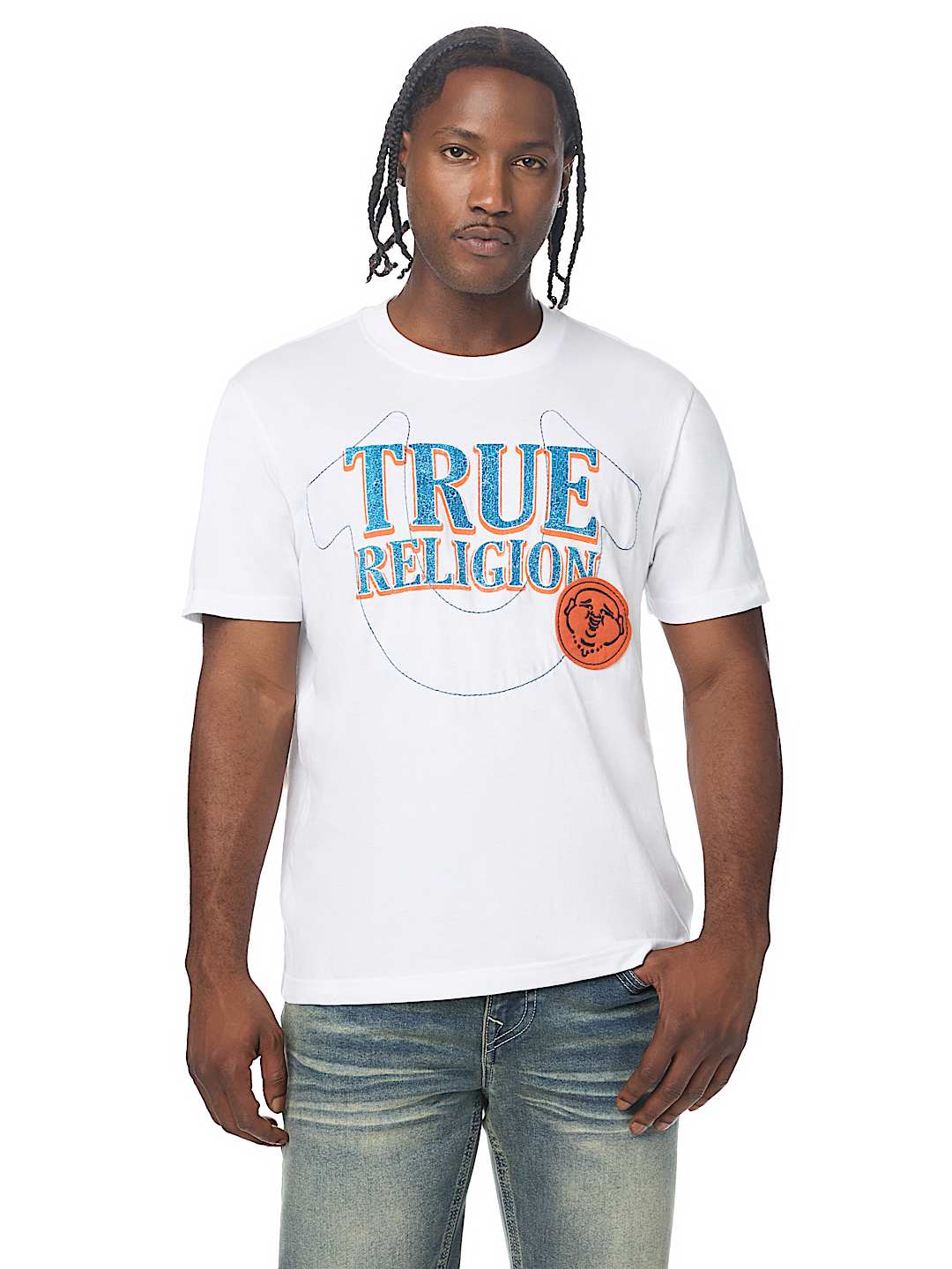 WESTERN LOGO HORSESHOE TEE