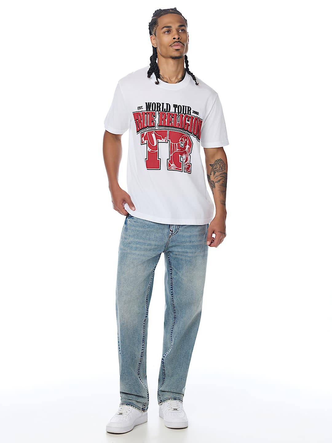 ARCHED LOGO BUDDHA TEE