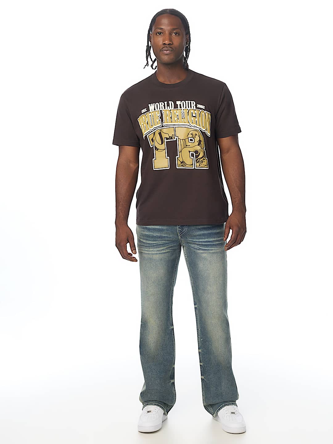 ARCHED LOGO BUDDHA TEE