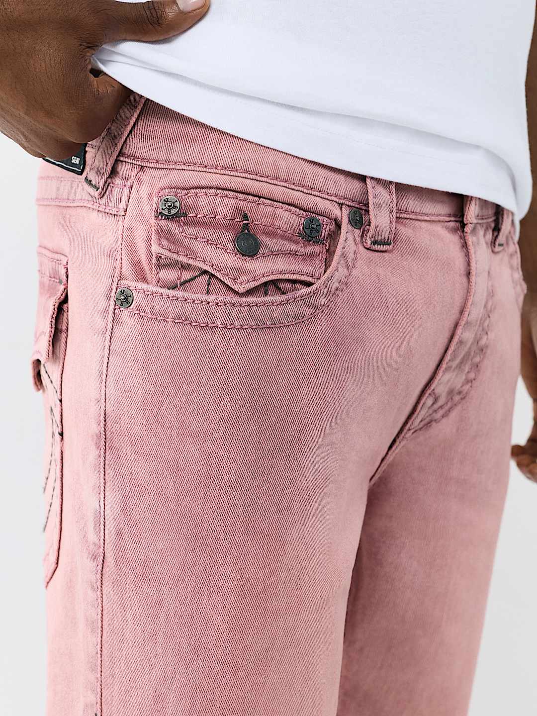 RICKY BIG T FLAP STRAIGHT JEAN 34"
