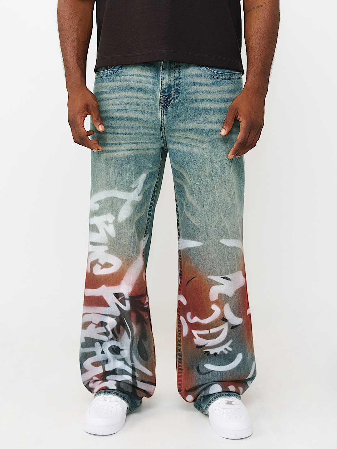 VINNY AIRBRUSH ULTRA BAGGY JEAN 34", image 1