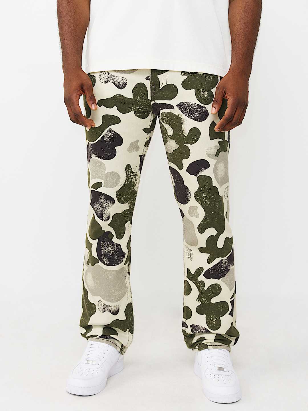 RICKY BIG T CAMO FLAP STRAIGHT JEAN, image 1
