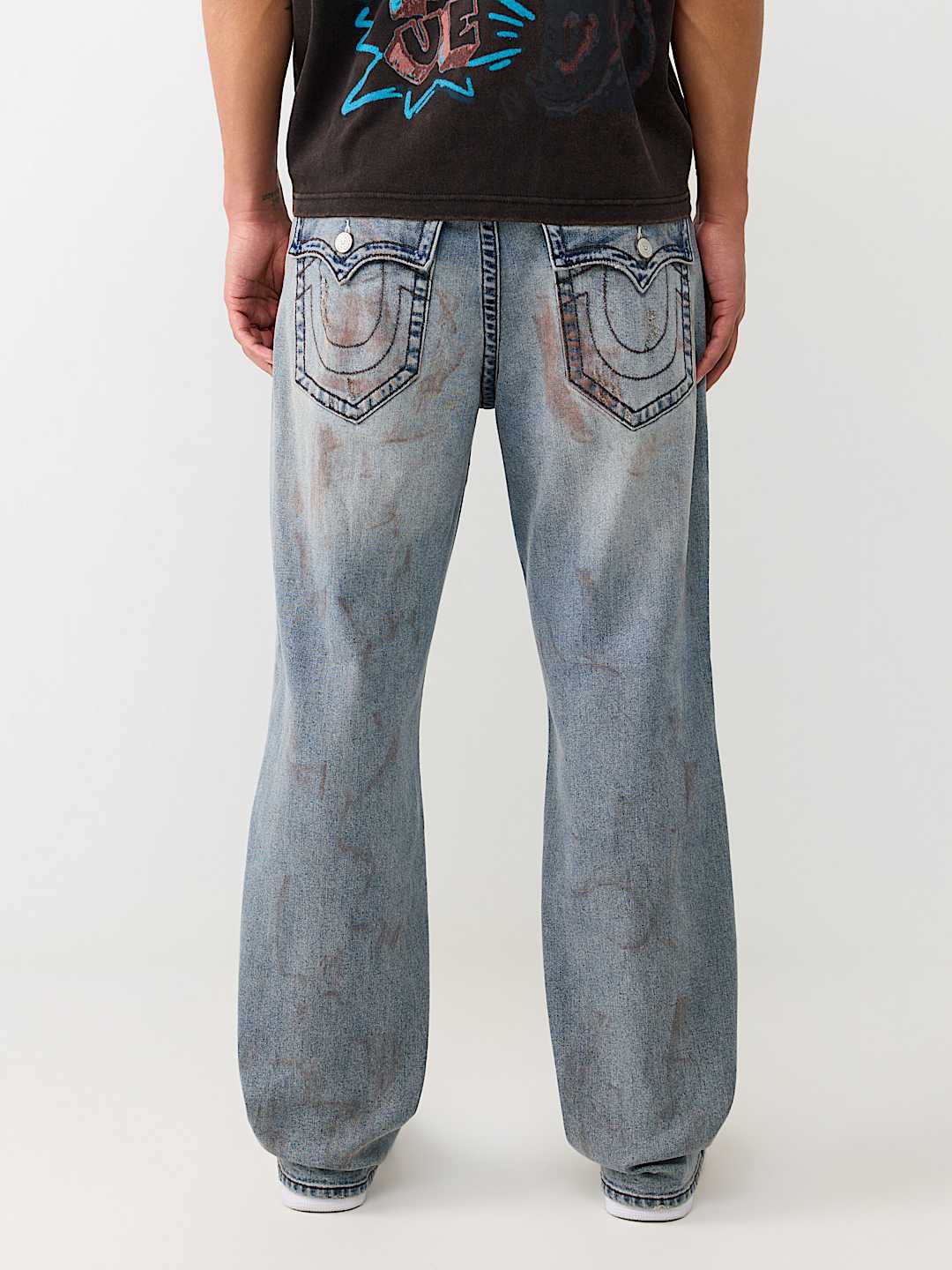 BAGGY BOOTCUT FLAP JEAN 32" 