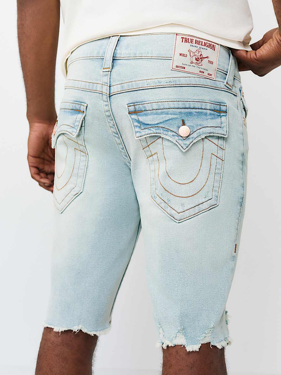 RICKY DESTROYED FLAP SHORT , image 2