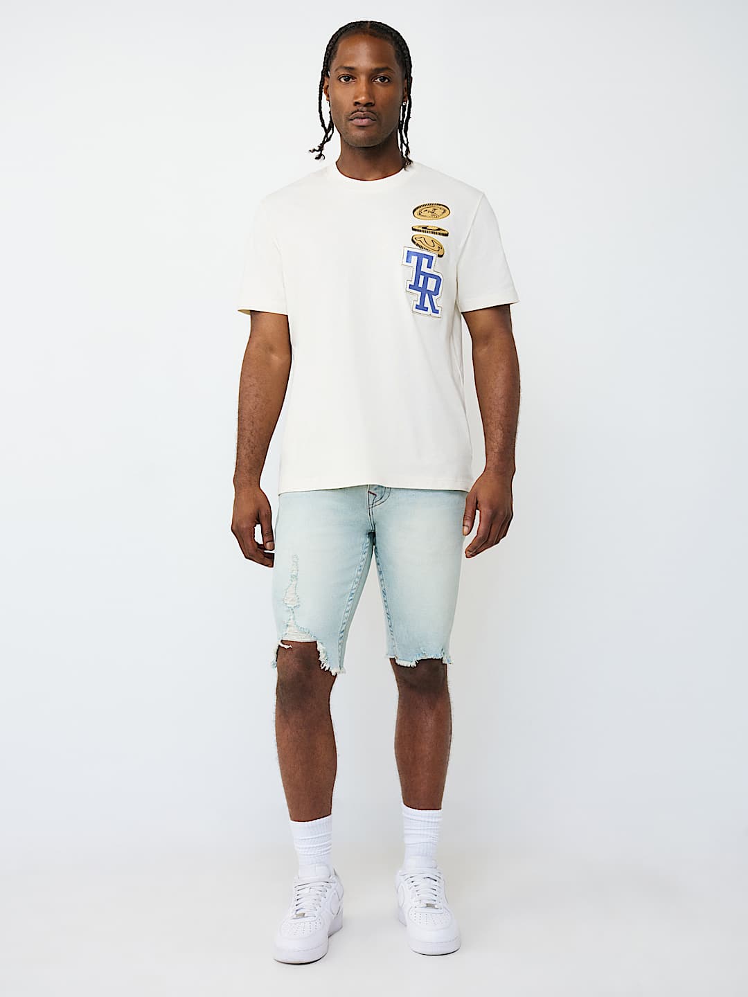 RICKY DESTROYED FLAP SHORT , image 3